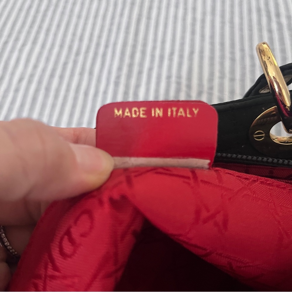 Christian Dior nylon lady Dior handbag in EUC - Picture 16 of 17